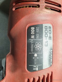 Úhlová bruska Matrix AG 900-125 + Matrix EM-ED 800-13 E - P - 7