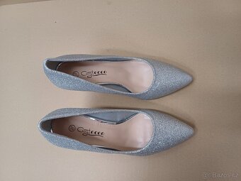 Stříbrné lodičky vel.37 - 7