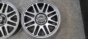 Alu disky Raceline Satin Black 5x139.7 9x20 106.5 AMERIKA - 7