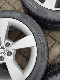 ORIGINÁL Alu Škoda DIONE 5x100, R16 - vč. pneu - 7