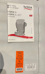 Autosedačka Britax Römer KIDFIX SL SICT 15-36kg - 7