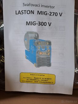 Svářečka Co2, Laston 300v,Nové zboží, - 7