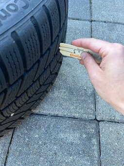 Alu kola + zimní pneu Continental 235/35 R19 - 7