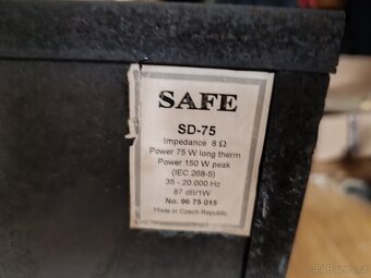 Třípásmová repra SAFE SD-75 (AQ, TVM) - 7