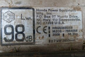 Motorová sekačka HONDA HRG 536 - 7