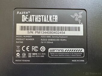 Herní klávesnice Razer Deathstalker - 7