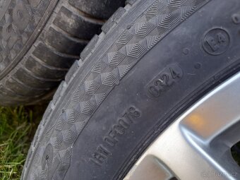 ALU KOLA ŠKODA/VW 16" 5x112 ET50 , PNEU LETNÍ 9MM - 7