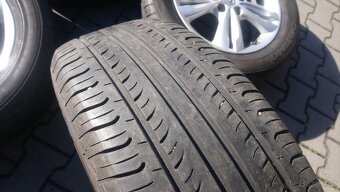 ORIGINÁL al kola 17 5x114,3 HYUNDAI + letní pneu - 7