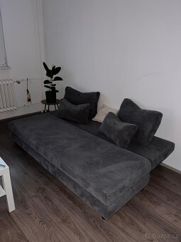 Rozkládací látkový gauč - 7