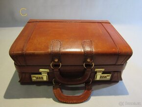 kožený kufřík I.republika SLEVA  - 7
