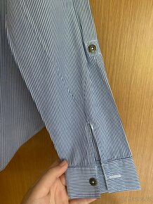 Pruhovaná košile s výšivkou Mantaray 13 let - 7