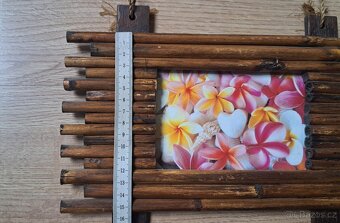 Ručně vyrobené teakové rámečky - 7