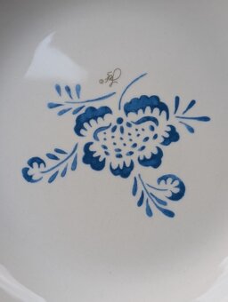 4 ks vintage hluboké talíře. - 7
