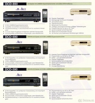CD DENON DCD-890 - přehrávač, DO + návod - 7