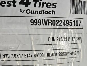 17 HYUNDAI KONA 7J ET47 5X114,3 215/55 R17 C1280 - 7