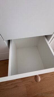 Dětská skříň Elmo 02 – bílá / buk - 7