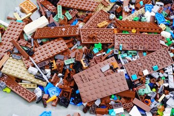 Lego 3 kg Nové - 7