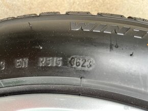 MERCEDES třídy E alu kola 17" zimní komplet, originál - 7