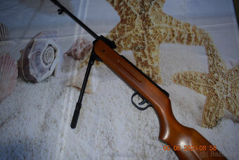 Vzduchovka B-3-3 raže 5.5mm+ puškohled 4x20+ diabolky+pouzdr - 7