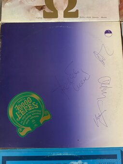 LP desky OMEGA – 11 ks, 9x originál podpisy celé kapely - 7