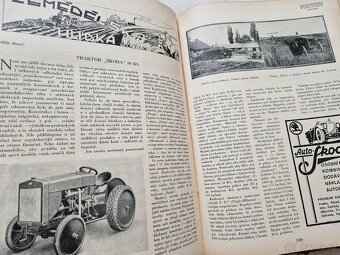 Svázaný ročník VI. časopis Motor (Motocykl) 1927 veteráni - 7