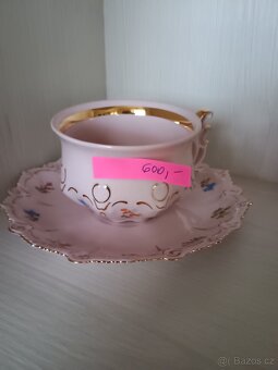 Růžový porcelán dekor Lenka - 7