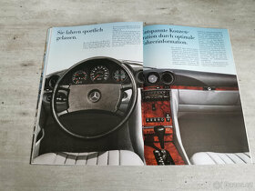 Prospekt Mercedes-Benz 300 SL, 420 SL, 500 SL R107 (1985) - 7
