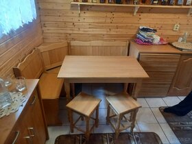 Lavice se stolem a stoličkami - 7