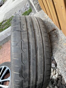Alu kola orig. VW 5x112 včetně letních pneu 225/45 R17 - 7