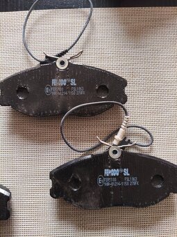 Brzdové destičky ferodo Peugeot 406 - 7
