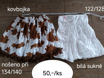 Oblečení holka od 122..134...152..M - 7