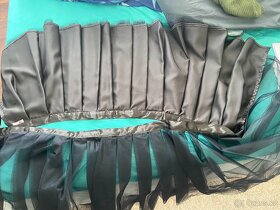 Černá zavinovací tylová tutu sukně vel. 36-44 - 7
