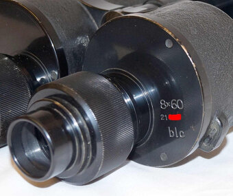 originál Carl Zeiss Dienstglas 8x60 blc Kriegsmarine - 7