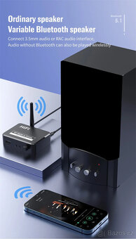 HiFi Bluetooth převodník na sluchátka, CINCH, optický out - 7