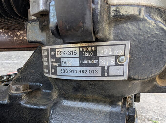 Lištová sekačka Jikov Tera-Vari, typ DSK-316 - 7