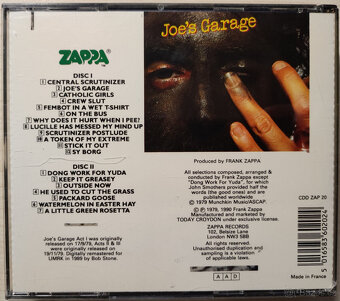 CD Frank Zappa: Různá alba - 7