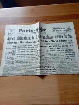 Nabízím staré válečné noviny z Paříže,1939-1940 - 7