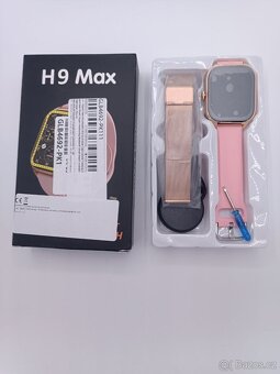 Hodinky smart watch Silver H9 Max - 7