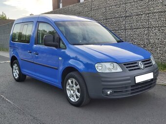 Volkswagen Caddy 1.9 TDi 77 kw BJB, 1.majitelka, velmi pěkný - 7