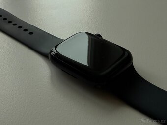 Apple Watch Series 7 (45mm, Cellular, temně inkoustový) - 7