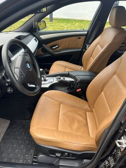 BMW Řada 5 E61 530i 200kW Facelift Kůže Navi Xenony 2x ALU - 7
