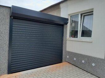 Garážová rolovací vrata zateplené 77mm lamely možno montáž - 7