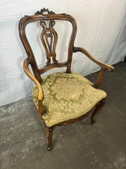 Historické křeslo ve stylu Ludvíka XV. (135059) - 7