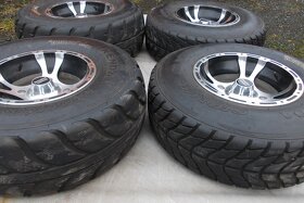 Sada 4 kol KENDA AT25x8-12, AT25x10-12, Douglas Wheel 12X7 - 7