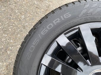 Originální kola Škoda 5x112 r16, pneu 205/60 r16 - 7