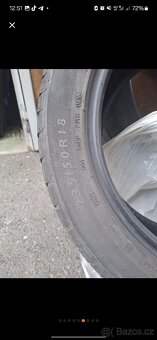 Letní pneumatiky dunlop 235/50R/18 4 kusů - 7
