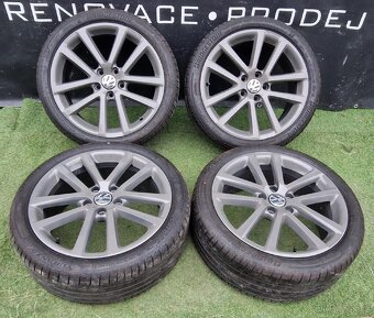 5x112 R18 vw GOLF 7 +☀️ letní pneu ZANOVNÍ STAV - 7
