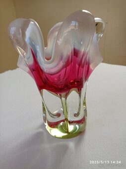 Starožitné hutní sklo, nepoškozené - 7