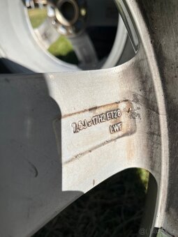 Alu kola Audi R17 7.5J ET28 pneu 235/45 - 7