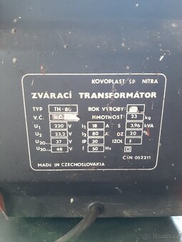 Svářecí transformátor + autonabíječka - 7